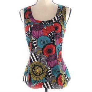 Banana Republic Marimekko Collection Floral Top